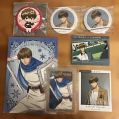 テニプリ　日吉若　缶バッジ　キャンバスボード　マグカップ　もちマス他　まとめ売り テニプリ 新テニスの王子様 日吉若 缶バッジ、ポスカ、カード 7点