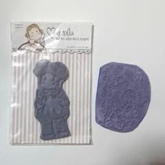 マグノリア ラバースタンプ 女の子 2つセットのサムネイル