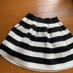 お値下げ❣️アムロちゃんみたいな❗️ストライプスカート‼️のサムネイル
