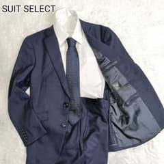 スーツセレクト セットアップ ネイビー ストライプ A5 - メルカリ