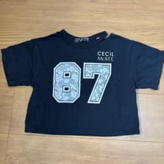 CECIL McBEE Tシャツ 120サイズ ブラックのサムネイル