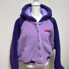 PUNYUS ドラゴン刺繍 ブルゾン　スタジャン　プニュズ パープル 大きい PUNYUS ドラゴン刺繍 ブルゾン スタジャン プニュズ パープル 大きい