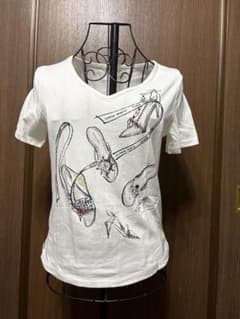 VALENZA ホワイト 白 Tシャツ ホワイト 靴のサムネイル