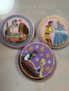 第1弾　ディズニー刺繍パッチ3個セットのサムネイル