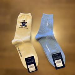 Ralph Lauren SPORT クルーソックス　23〜24 新品90sのサムネイル
