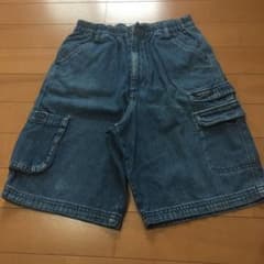 デニム ハーフパンツ　130㎝のサムネイル