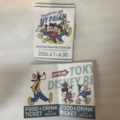ディズニーシー　フード&ドリンクチケットのサムネイル