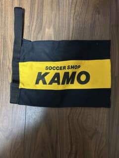 KAMO サッカーショップ バッグ 黒/黄のサムネイル