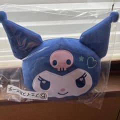 クロミ フェイス型ポーチ 青のサムネイル