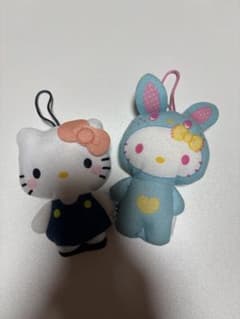 ハローキティ ウサギコスチューム マスコット - メルカリ
