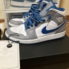 エアジョーダン1 MID TRUE BLUE 27cmのサムネイル