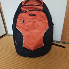 Samsonite バックパック リュック 黒 オレンジのサムネイル