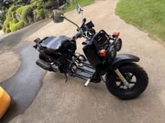 HONDA 黒 原付　ズーマー　ZOOMER ホンダ　バイク　50ccのサムネイル