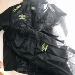 美品●130●アンブロ●ジャージ上下セットのサムネイル