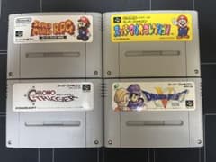 スーパーファミコンソフト 4本セットのサムネイル