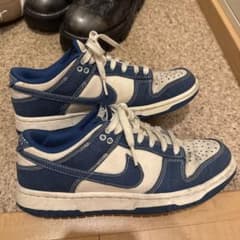 NIKE DUNK LOW ブルー ホワイト キャンバスのサムネイル
