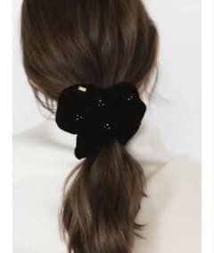 ☆新品未使用 LETICIA VELVET(Black) Studs シュシュ - メルカリ