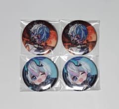 シクフォニ 雨乃こさめ 缶バッジ4点セットのサムネイル