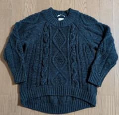 ZARA KNITWEAR ケーブルニット セーター 140cmのサムネイル