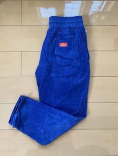 k*i様 Cookman コーデュロイパンツ ブルー Mのサムネイル