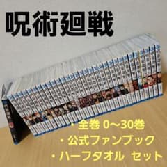 呪術廻戦 0-30巻 全巻セット 公式ファンブック ハーフタオル付 - メルカリ