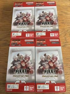 テープ付新品ユニオンアリーナ プレシャスブースターパックNIKKE 4BOX
