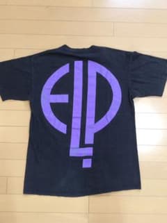 エマーソン・レイク・アンド・パウエル ELPヴィンテージバンドT80年代Tシャツ エマーソン・レイク・アンド・パウエル ELP ヴィンテージ バンド