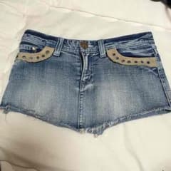 ジーンズ ミニスカのサムネイル