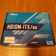 ASRock H610M-ITX/ac マザーボード 本体のサムネイル