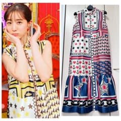 田中みな実さん色違い着用♡グレースコンチネンタル マリンプリント