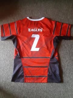 横浜キヤノンイーグルス 支給品 ラグビージャージ - メルカリ