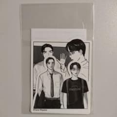 ファミレス行こ。ダイカットステッカー コミックビーム28th展 成田狂児