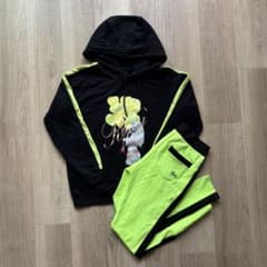 【希少】Rady セットアップ ブラック×ネオン S フーディ パンツ Y2Kのサムネイル
