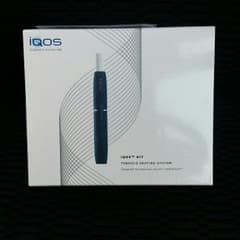 送料無料！！新品未使用  ネイビーiQOSのサムネイル
