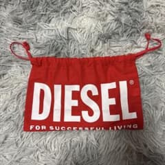 DIESEL ドローストリングバッグ レッドのサムネイル