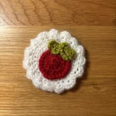 ハンドメイド かぎ針編み いちごモチーフのサムネイル