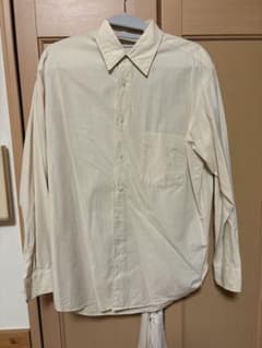 UNIQLO U リラックスフィットシャツ 長袖 XL ナチュラルのサムネイル