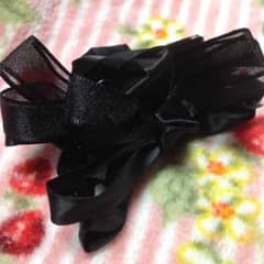 黒のシックなワニクリップ♪のサムネイル