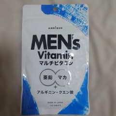 [新品未開封] アンビーク メンズマルチビタミン 亜鉛 （栄養機能食品）120粒のサムネイル