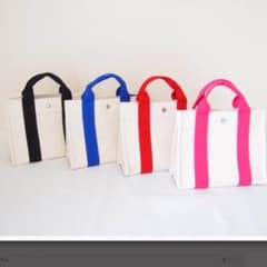 hiand 新品 カラーキャンバストートバッグのサムネイル