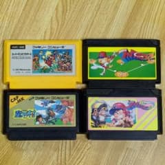 ジャンク品】ファミコンソフト 4本 - メルカリ