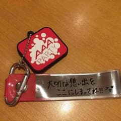 しん♡ちあ様専用AAA グッズ 銀テホルダー 赤のサムネイル