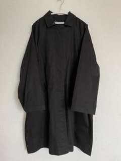 journal standard luxe チノクロスBIGコート黒のサムネイル