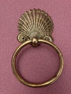 真鍮 シェル タオルハンガーのサムネイル