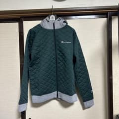 Champion キルティングパーカー ダークグリーンのサムネイル