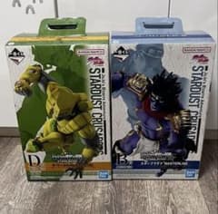 一番くじ ジョジョ B賞 スタープラチナ D賞 ザ・ワールドのサムネイル