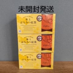 未開封発送】ラクシュミー 極上 はちみつ紅茶 25袋入り × 3箱 - メルカリ