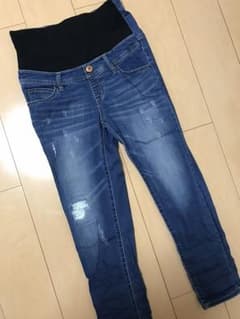 ★美品★ 未使用 マタニティデニム マタニティズボン 妊婦 ストレートのサムネイル