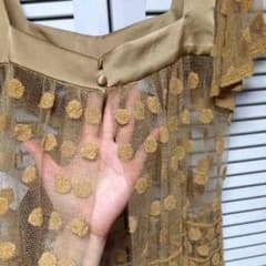 新品♡ケイタマルヤマKEITA MARUYAMA♡刺繍、シアーブラウス、レース 