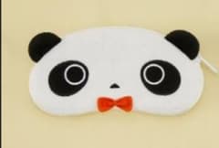 たれぱんだ　レッド リボン付きフェイスポーチ